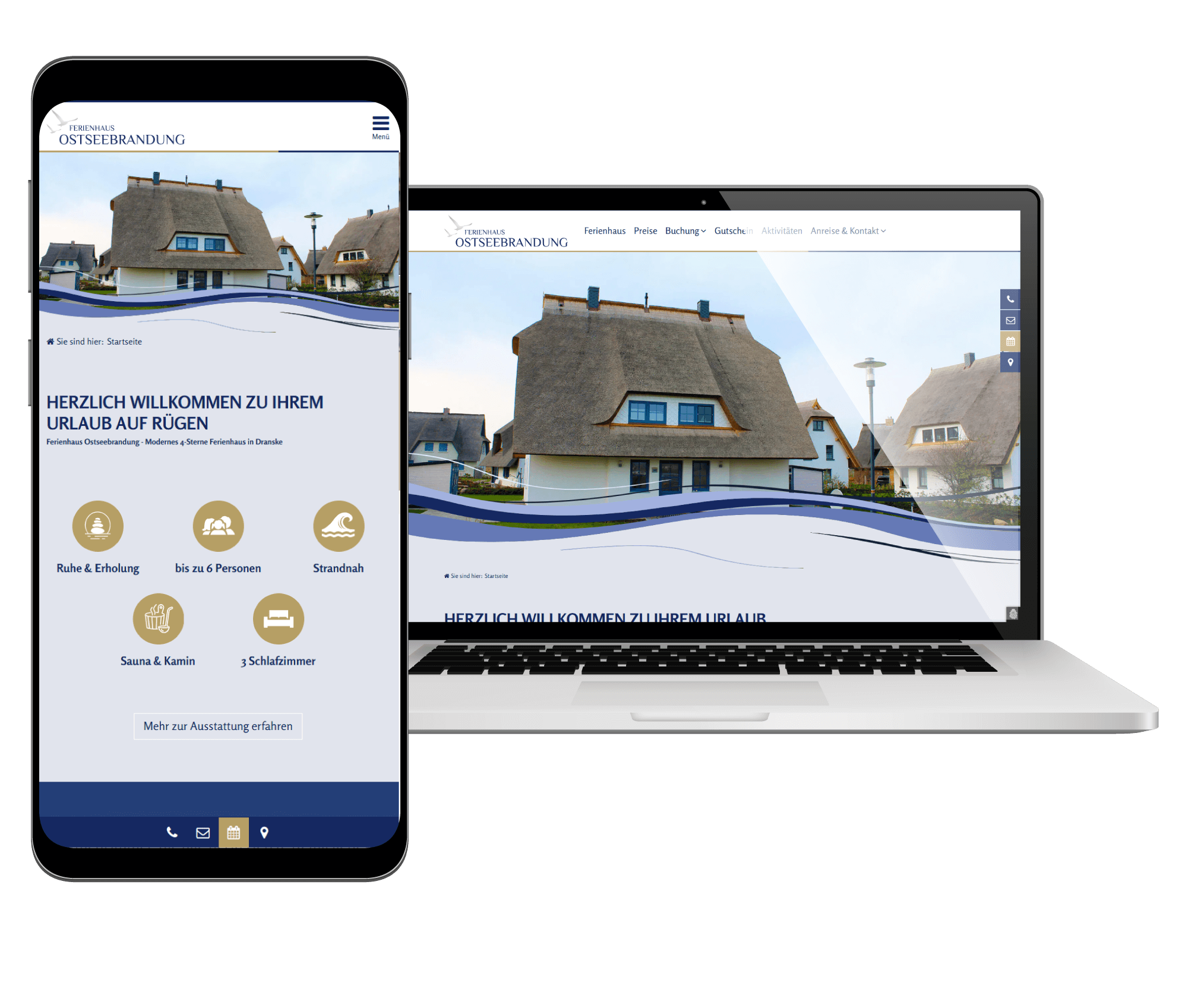 Ferienhaus Ostseebrandung